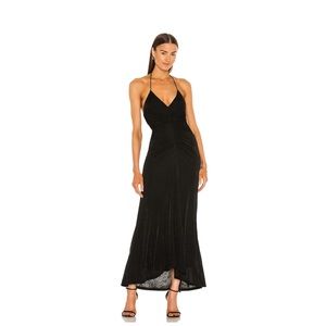 Revolve / Significant Other- “Giselle Dress” (Black long halter dress) US 6